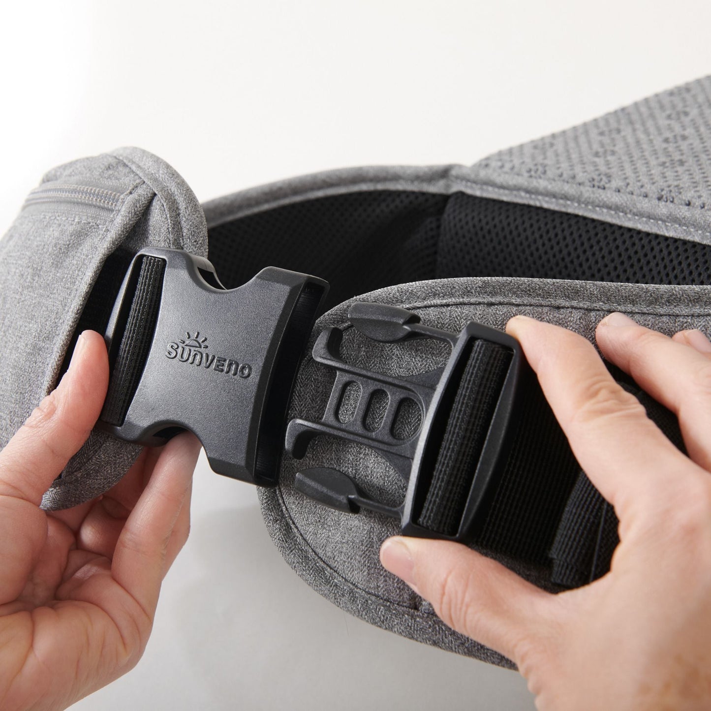 Ergonomic Collapsible Hipseat Carrier adjustable safety lock