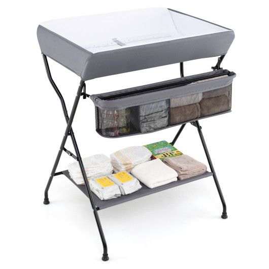 Folding Changing Baby Table all in one place