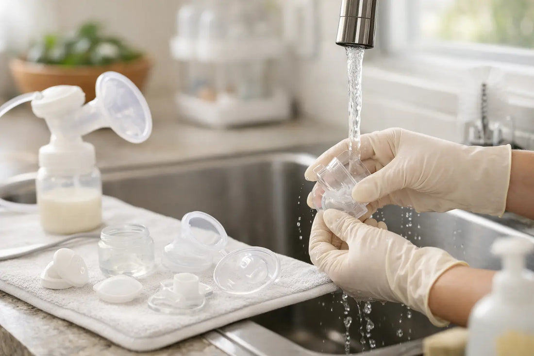How to Clean Breast Pump Parts Safely