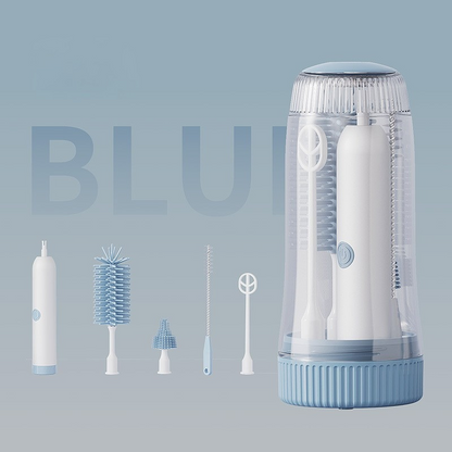 Electric baby bottle brush