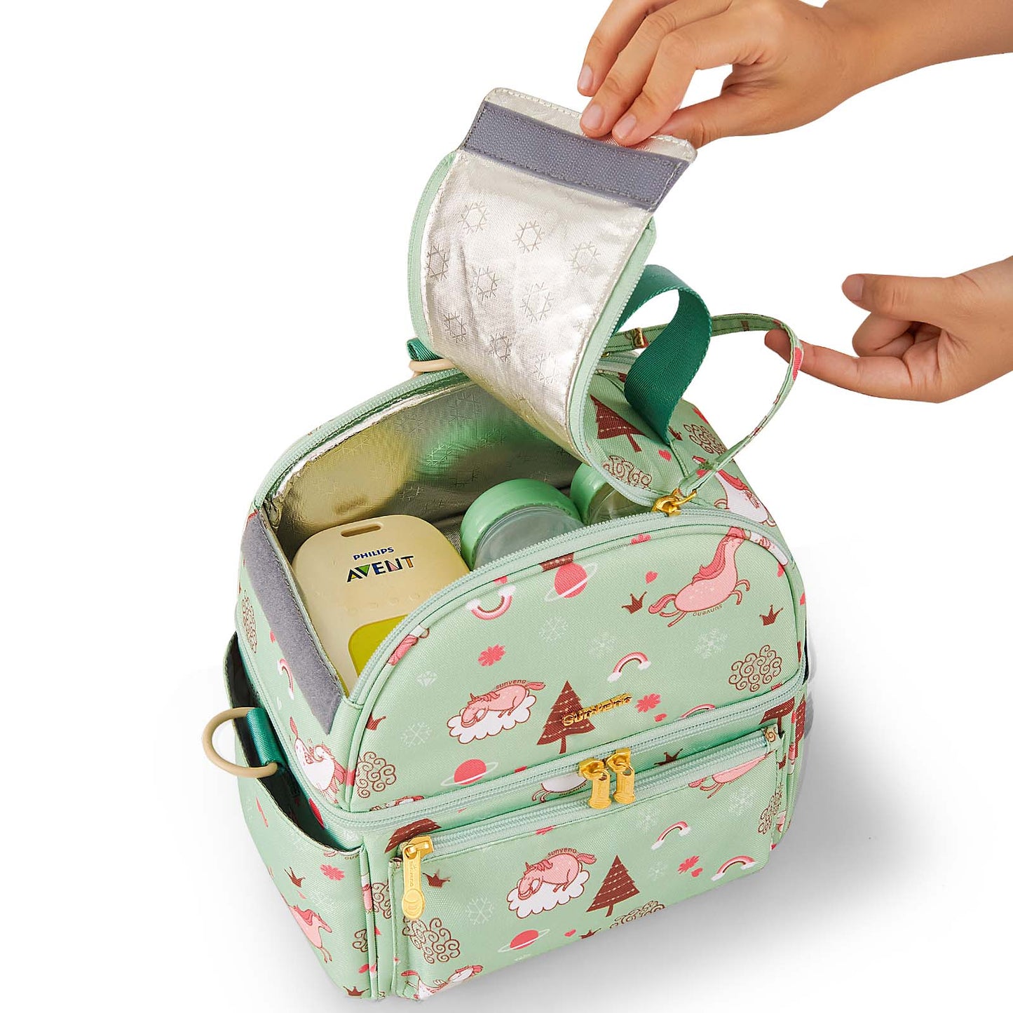Breast Milk Cooler Bag Ideal for daycare, travel, and outings