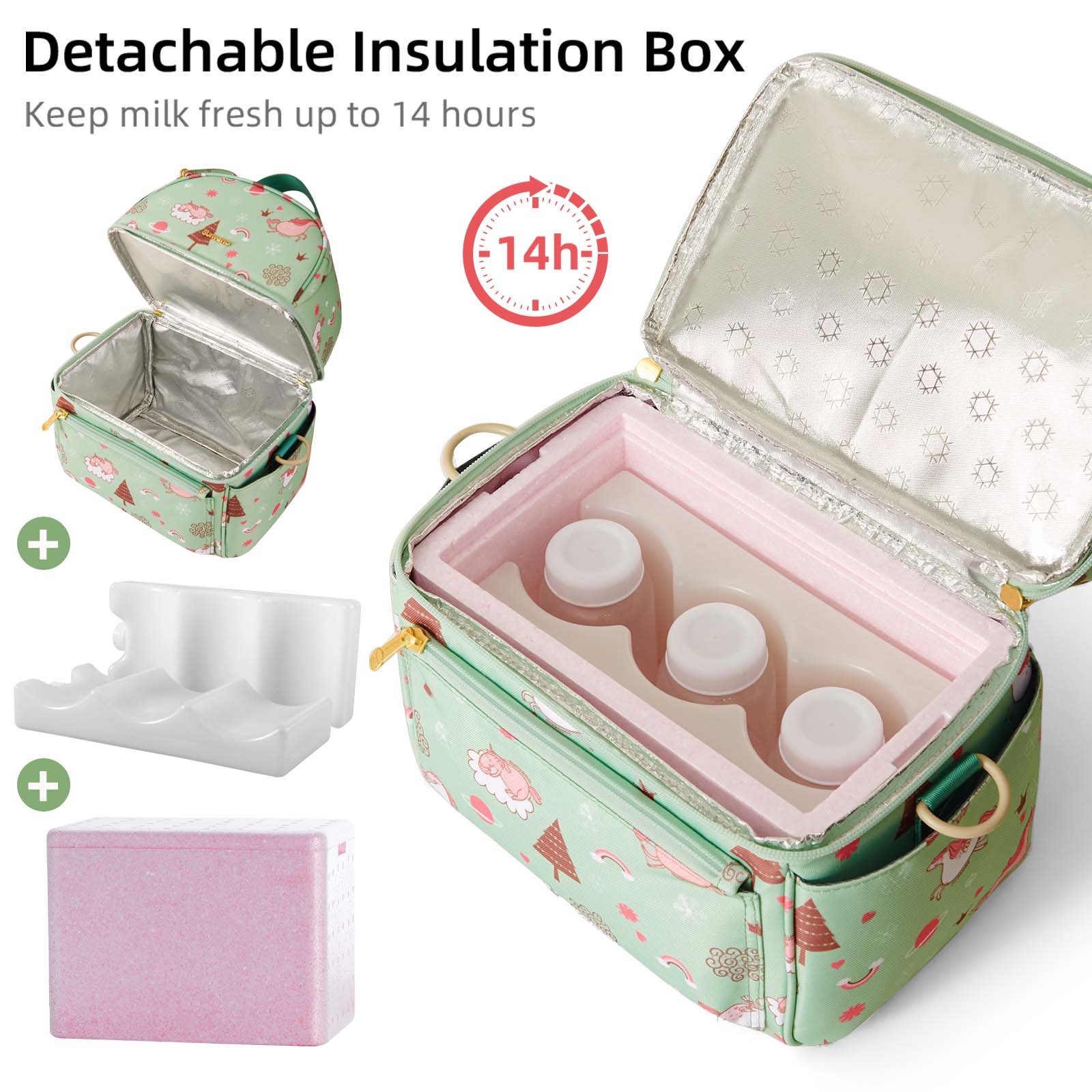 Breast Milk Cooler BagCompact size, maximum convenience