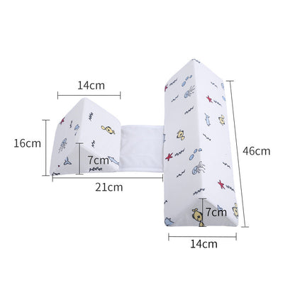 Baby Side Sleeping Pillow  Soft, breathable & hypoallergenic fabric