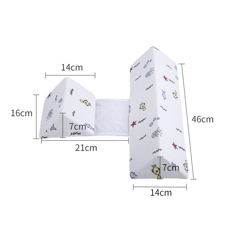 Baby Side Sleeping Pillow  Perfect for naps, bedtime, and travel