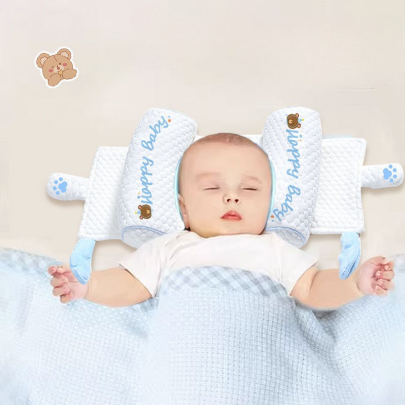 Baby Head Shaping Pillow – Anti Flat Head Infant Support - Mama's Dream