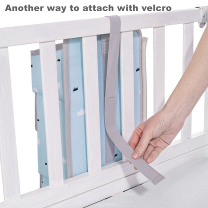 3-in-1 Crib OrganizerSoft, Safe & Baby-Friendly Material
