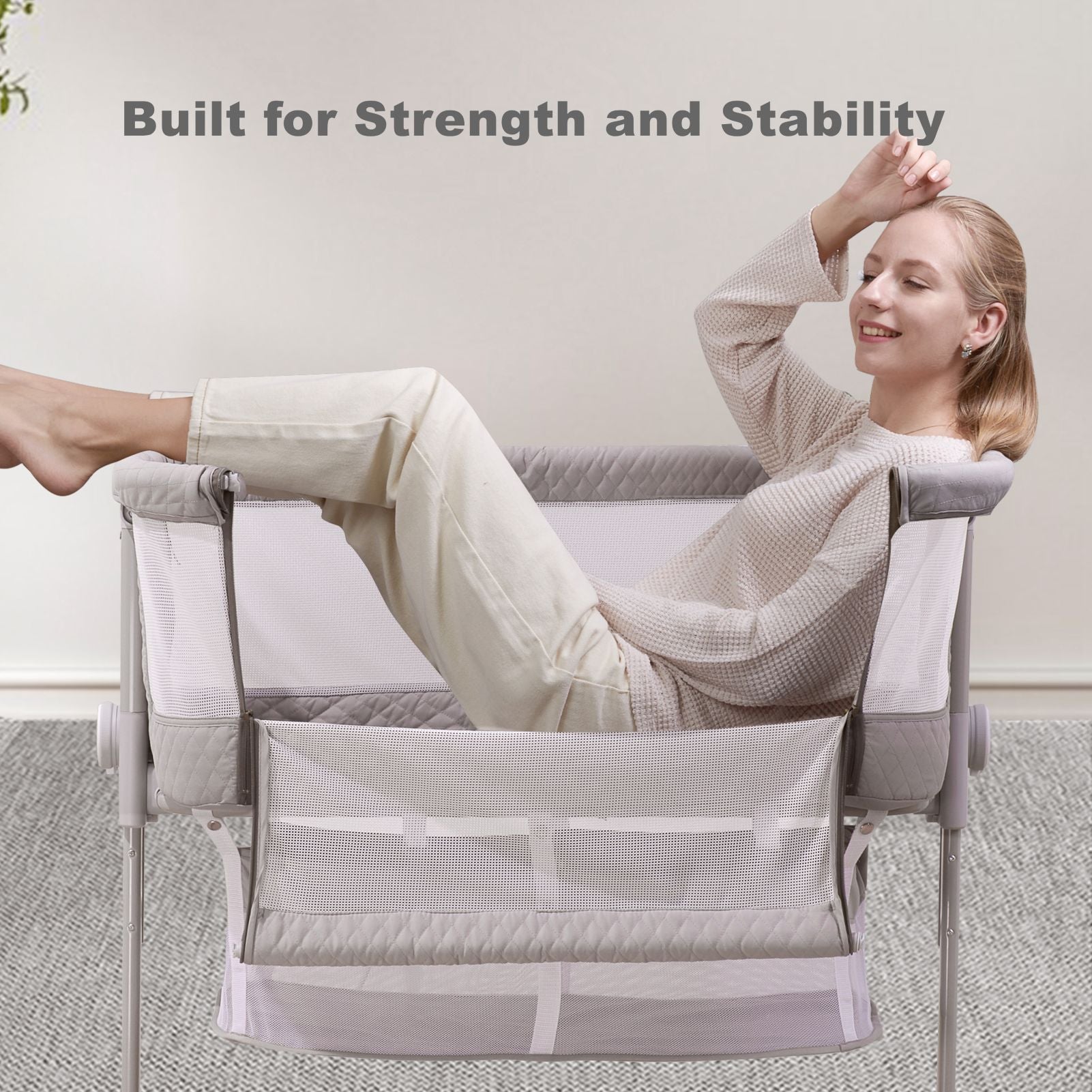 Baby Bassinet Designed for Peaceful Sleep