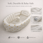Inflatable baby bathtub materials