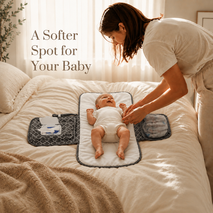 Baby Changing Pad Waterproof Portable for Diaper Change