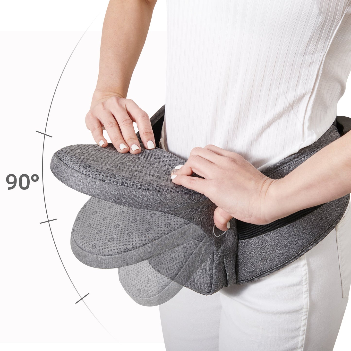 Ergonomic Collapsible Hipseat Carrier multiple support