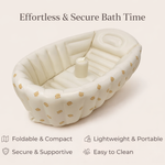 Inflatable Baby Bathtub Benefits Secure bathtub 