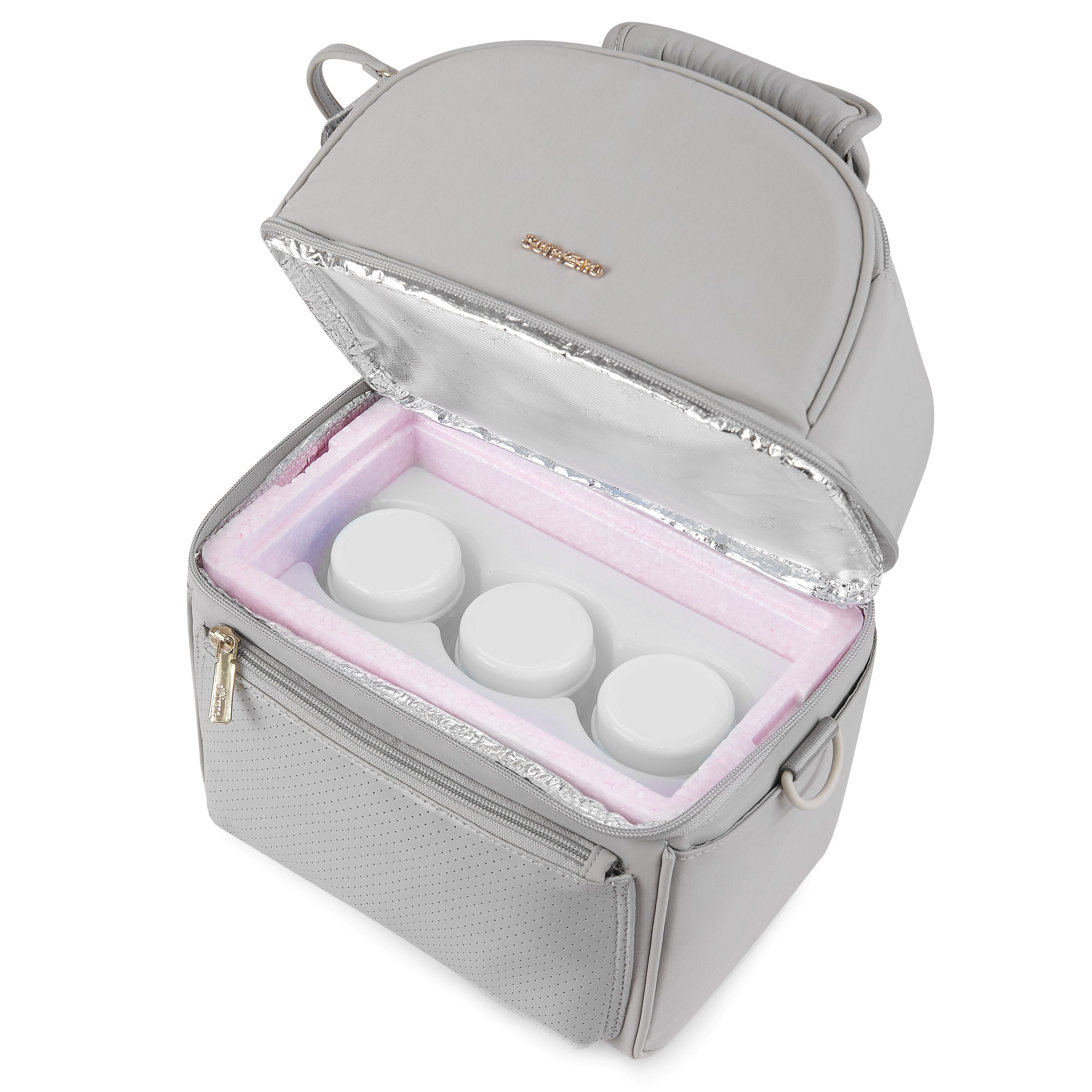 Breastmilk Cooler Bag with Detachable Insulation Box Set