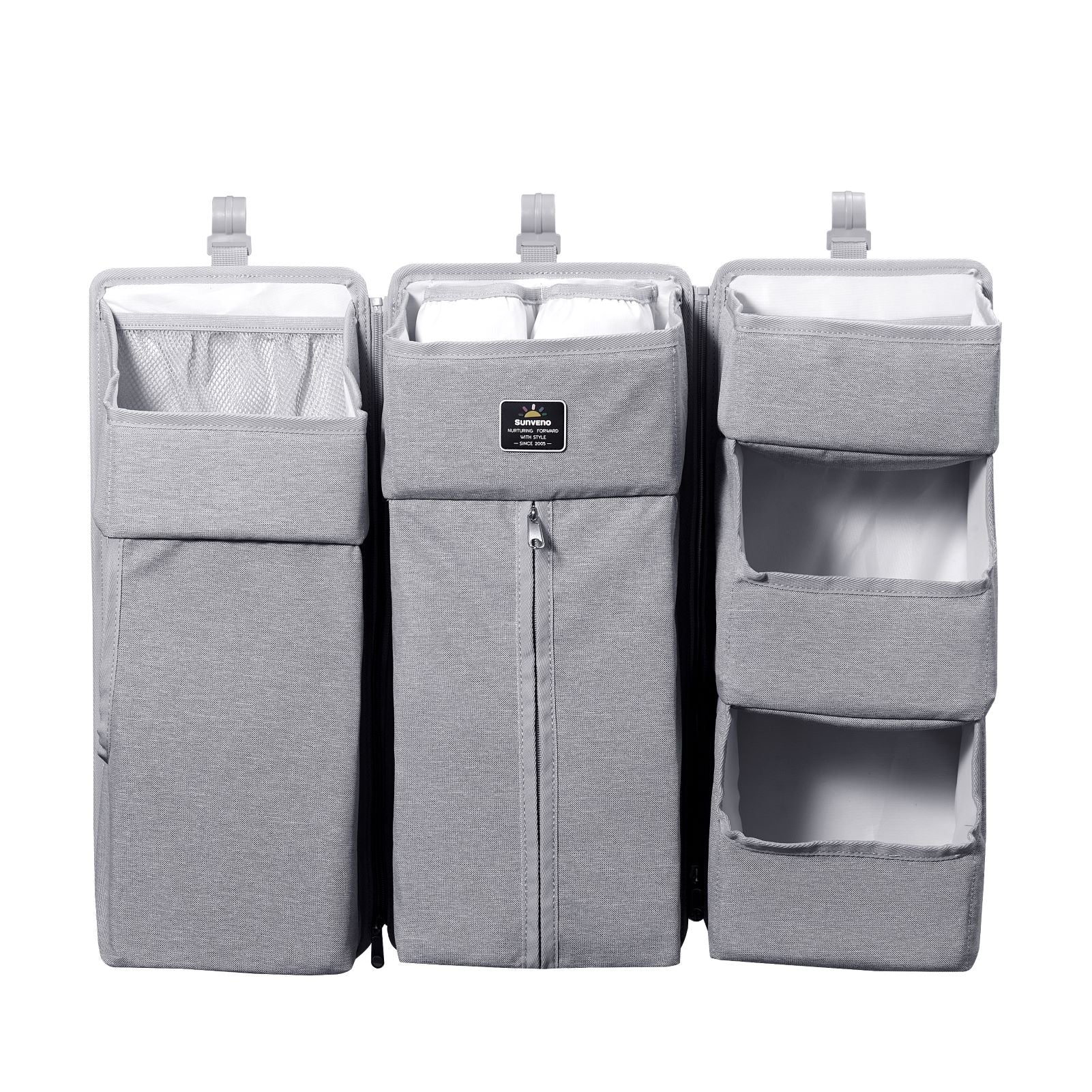 3-in-1 Crib Organizerdurable and waterproof materials