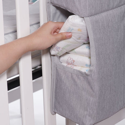 3-in-1 Crib Organizerorganize the diapers by hand