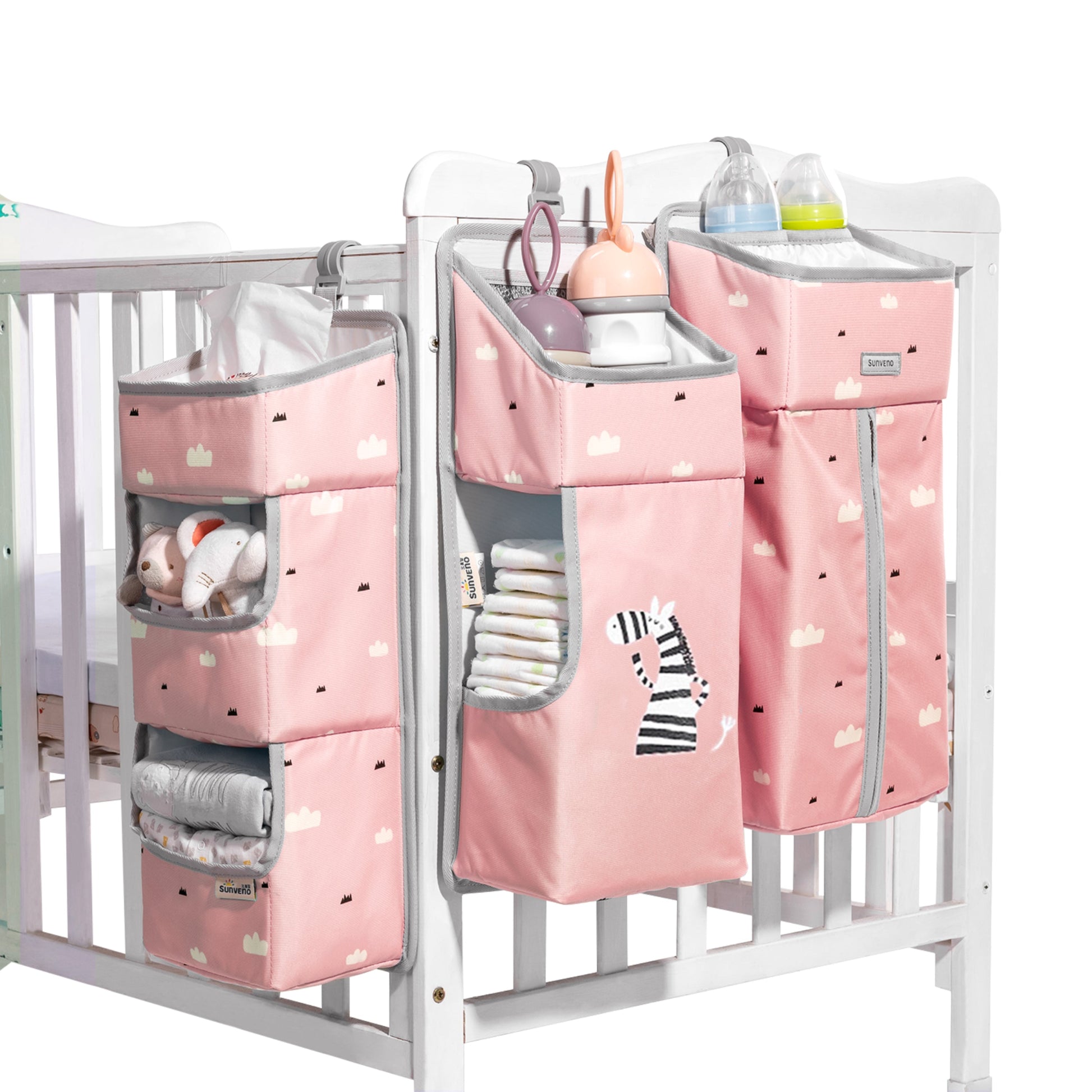3-in-1 Crib OrganizerCompact Yet Spacious Storage