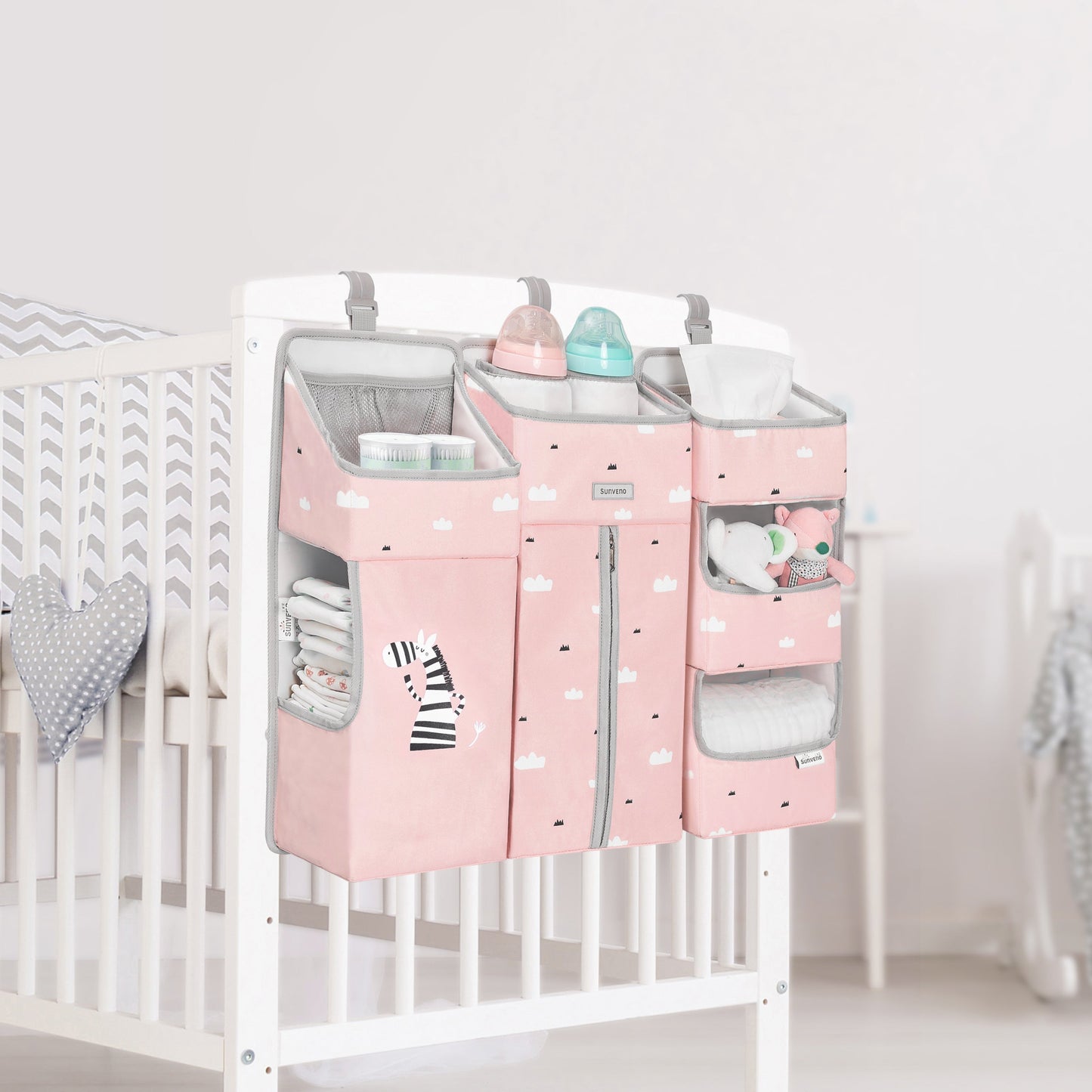 3-in-1 Crib Organizeradaptable to the space