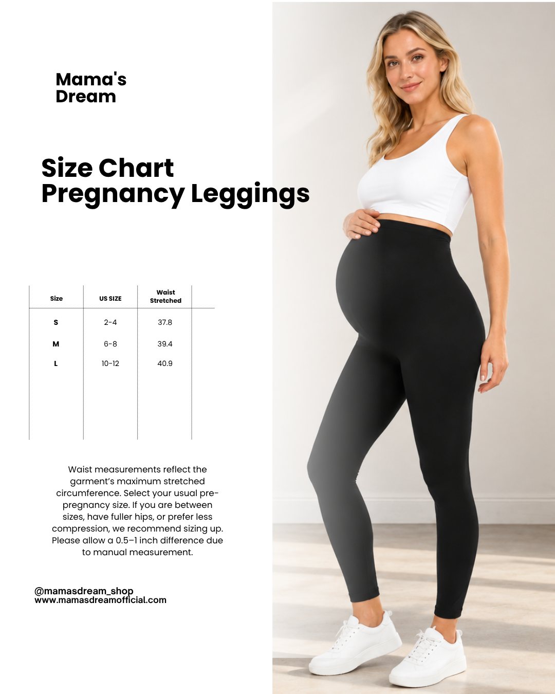 Seamless Over-Bump Maternity Leggings – Soft & Quick-Dry