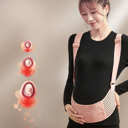 Pregnancy Abdominal Support Belt  Flexible Velcro adjustment for added comfort