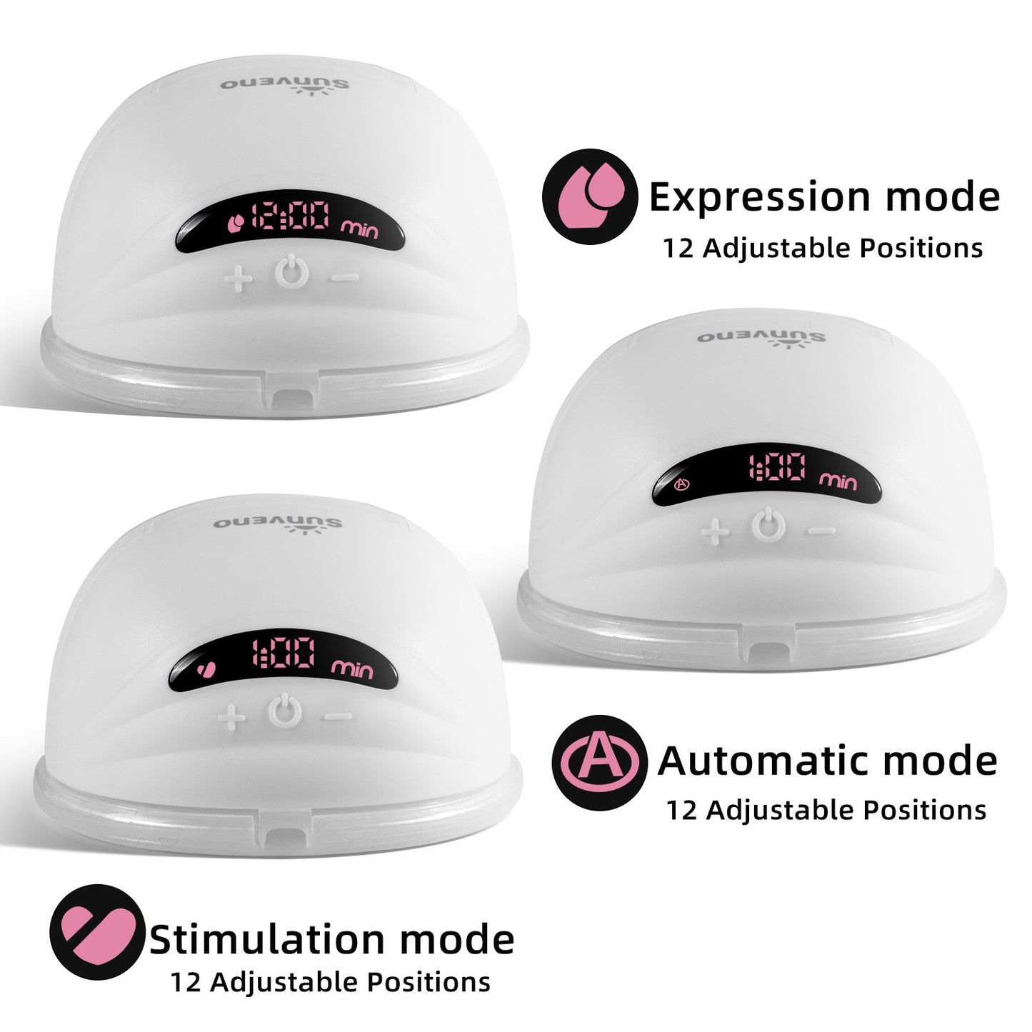 Hands-Free Wearable Electric Breast Pump Set