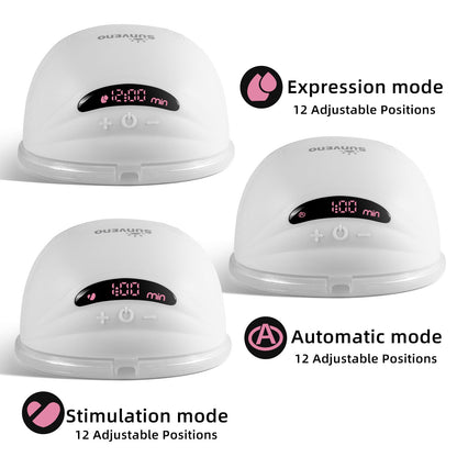 Hands-Free Wearable Electric Breast Pump Set