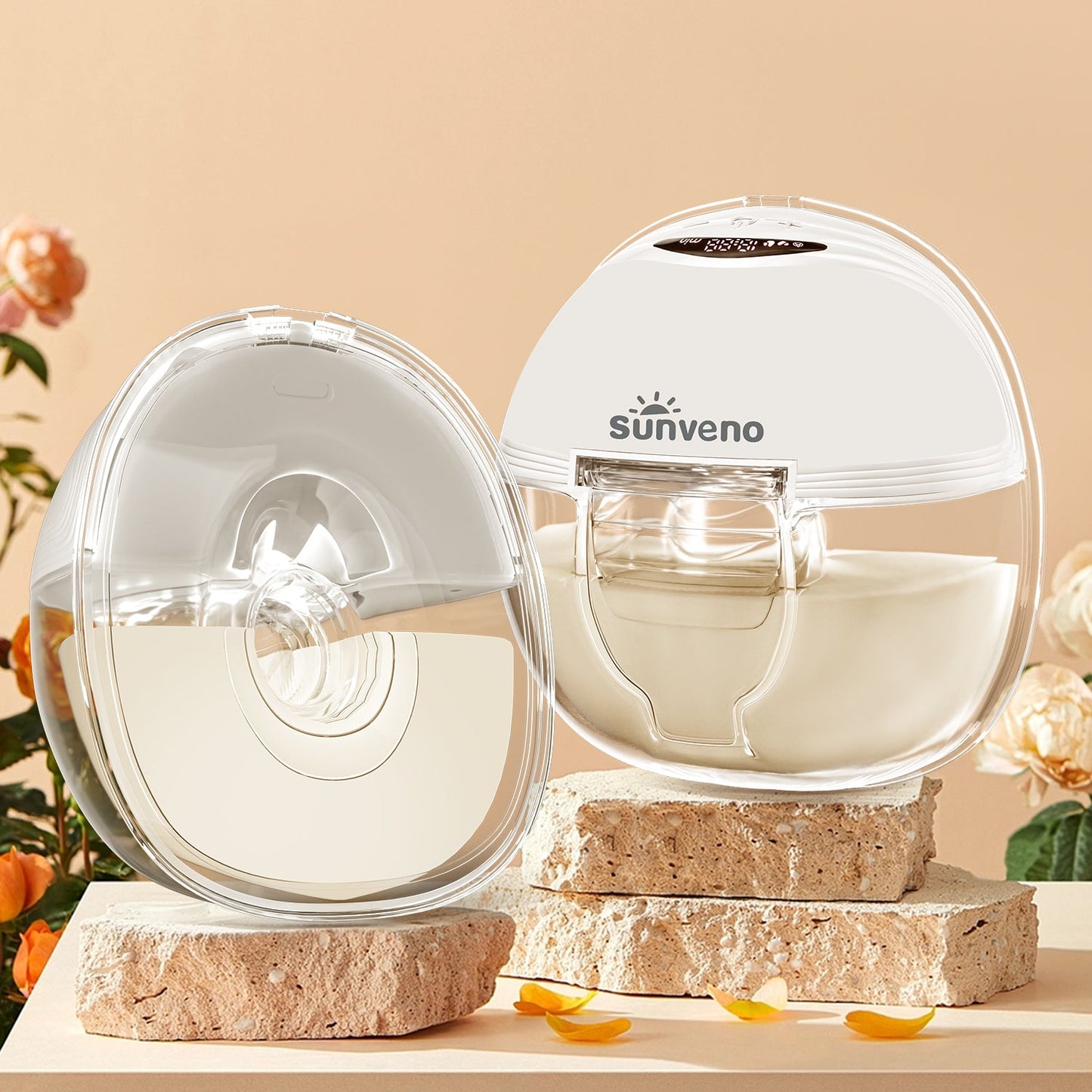 Hands-Free Wearable Electric Breast Pump Set