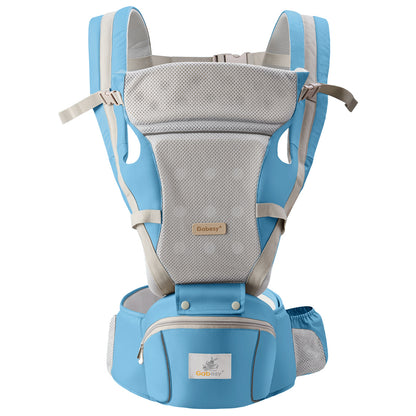 baby carrier with hip seatIt allows for multiple positions of use: facing inwards