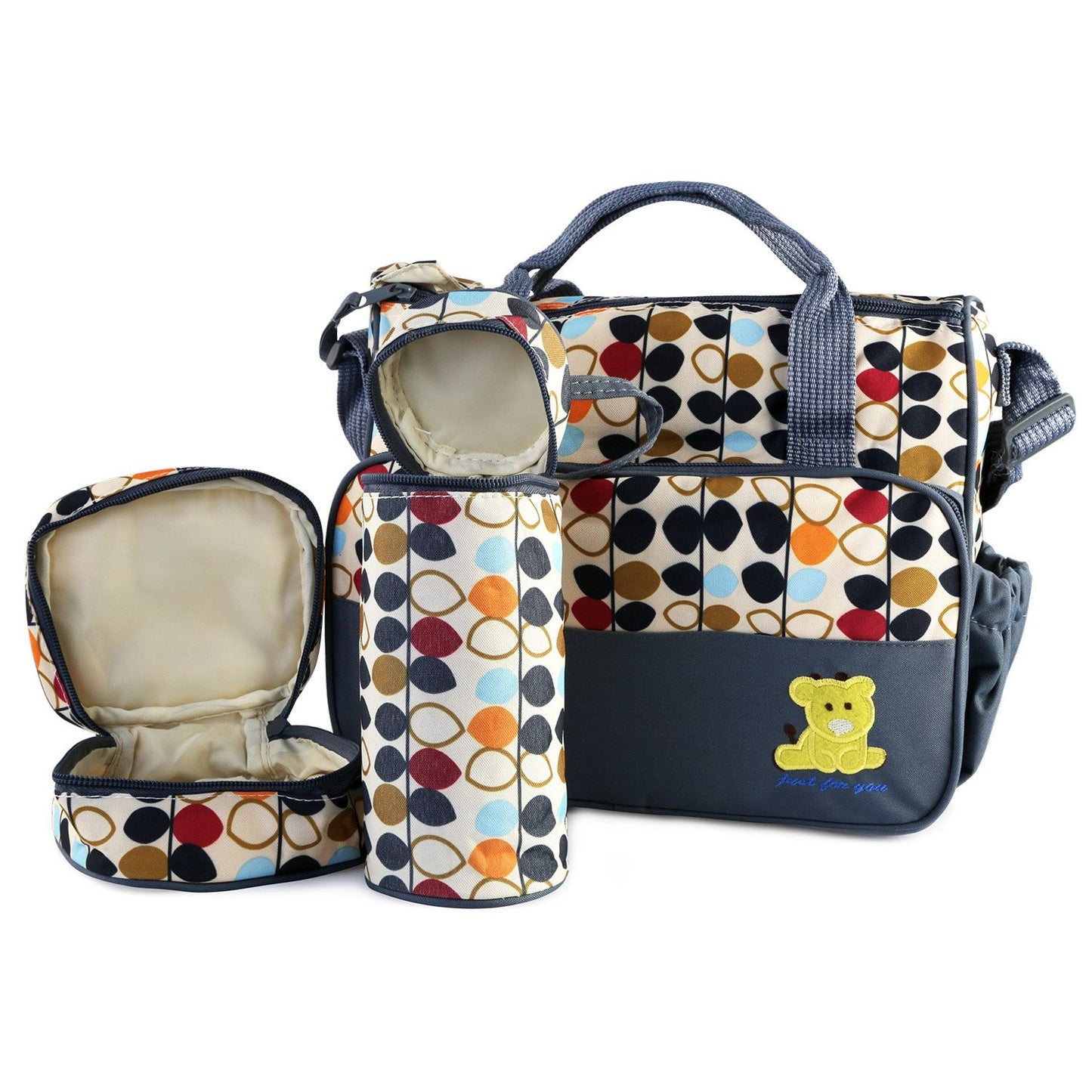 5 Piece Diaper Bag Everything You Need in One Set
