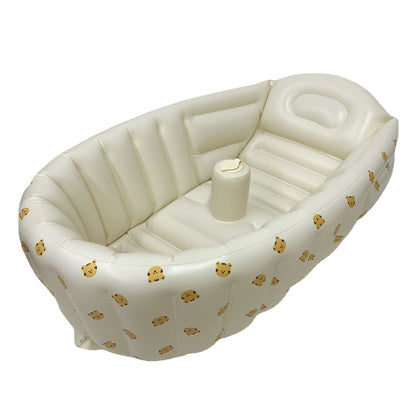Inflatable baby bathtub tigers