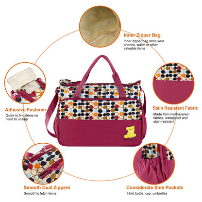 5 Piece Diaper Bag Your Daily Parenting Companion