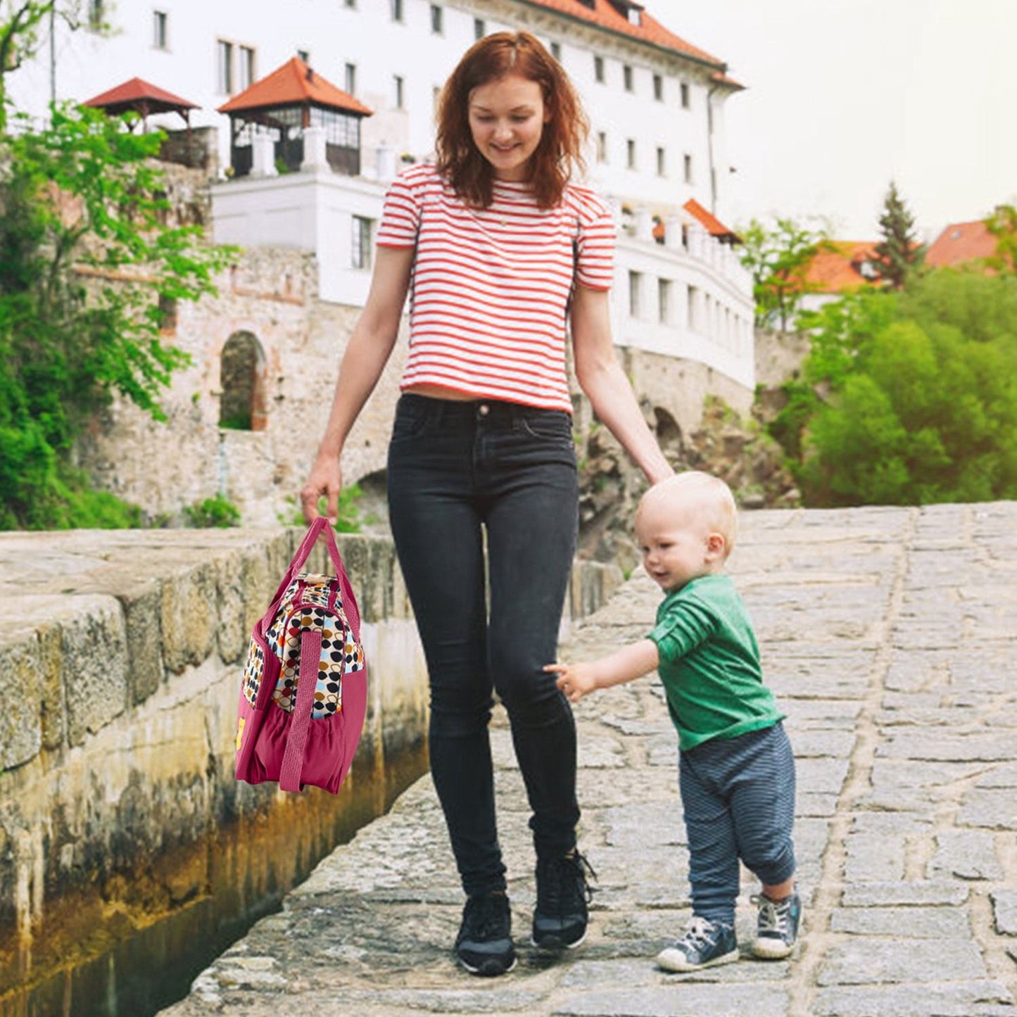 5 Piece Diaper Bag Ready for Every Baby Moment