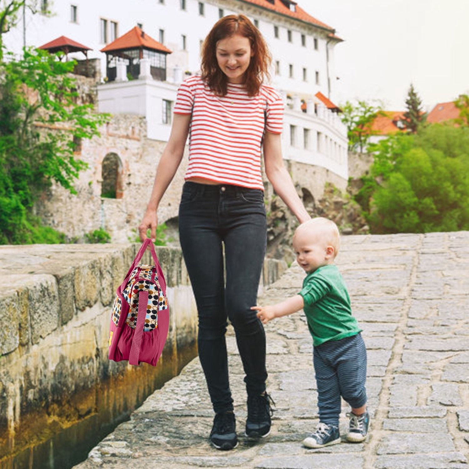 5 Piece Diaper Bag Ready for Every Baby Moment