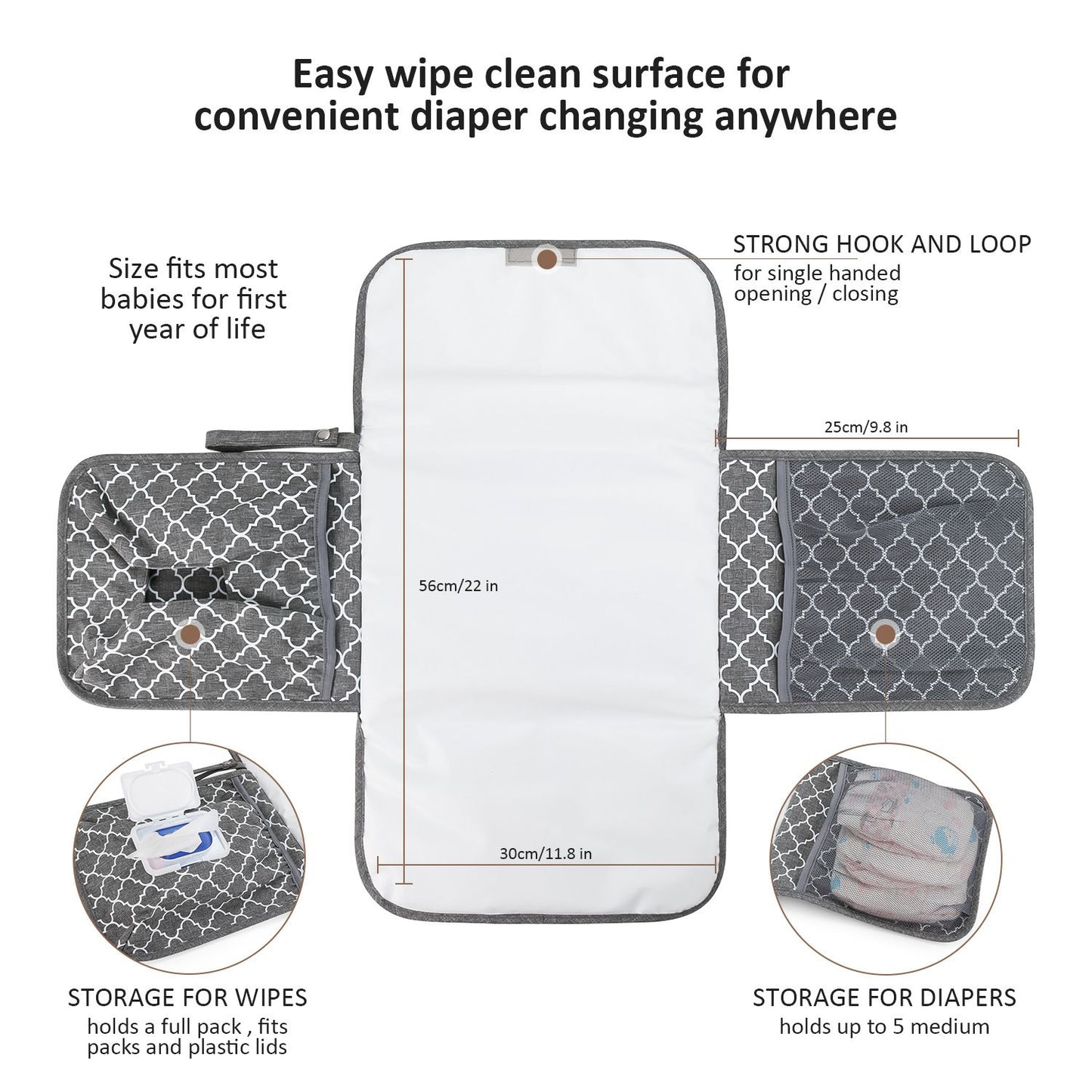 Baby Changing PadKeep Your Baby Clean and Comfortable On the Go