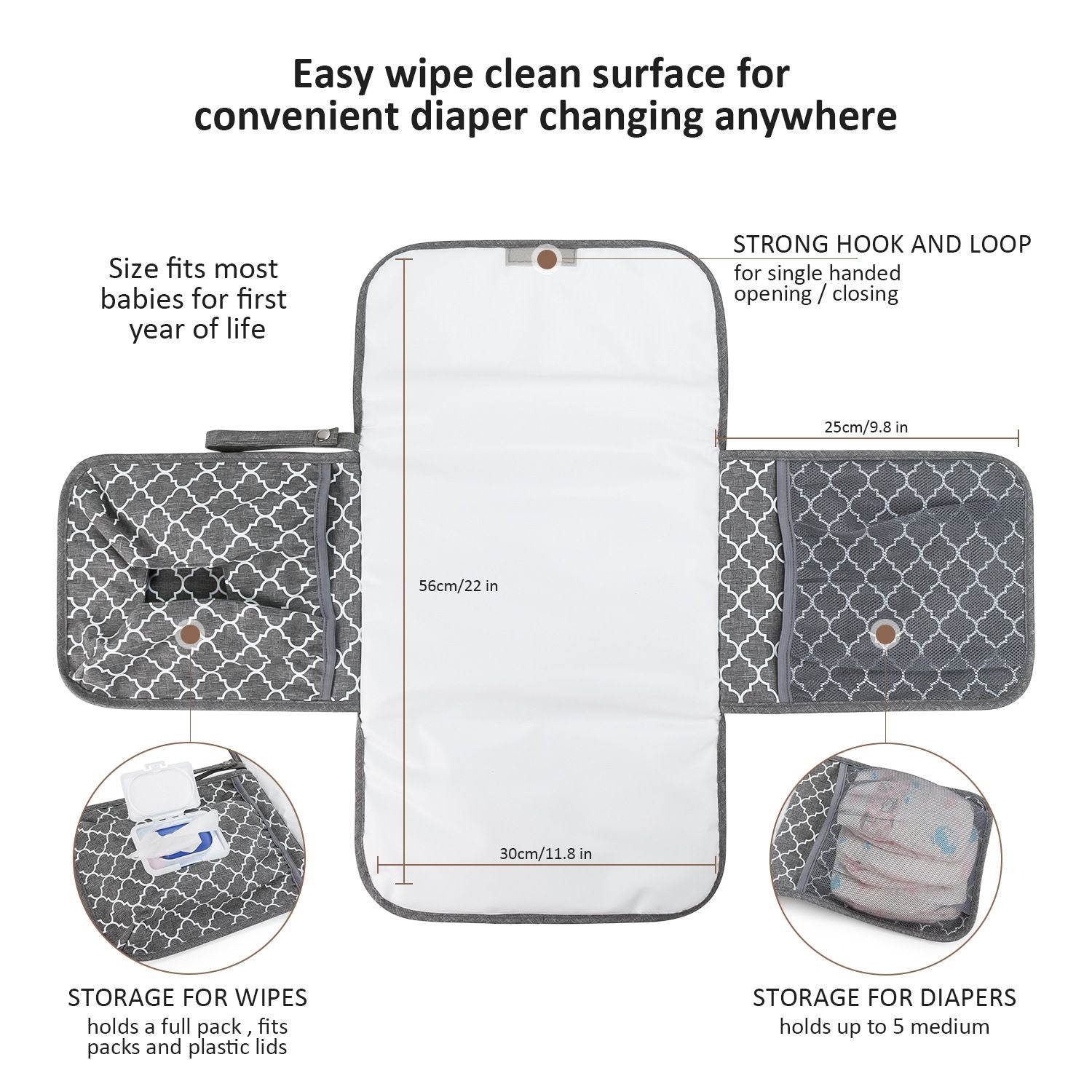 Baby Changing PadKeep Your Baby Clean and Comfortable On the Go