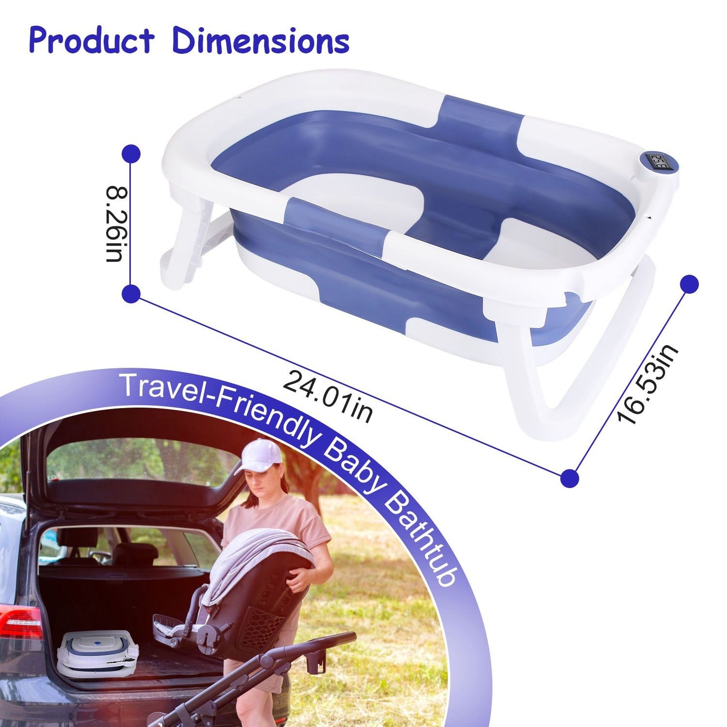 buy collapsible baby bathtub