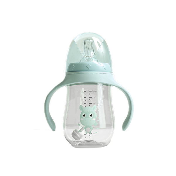 convertible baby bottle to straw cup  solución práctica e innovado