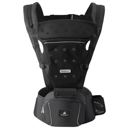 baby carrier with hip seat comfort, safety and practicality in care